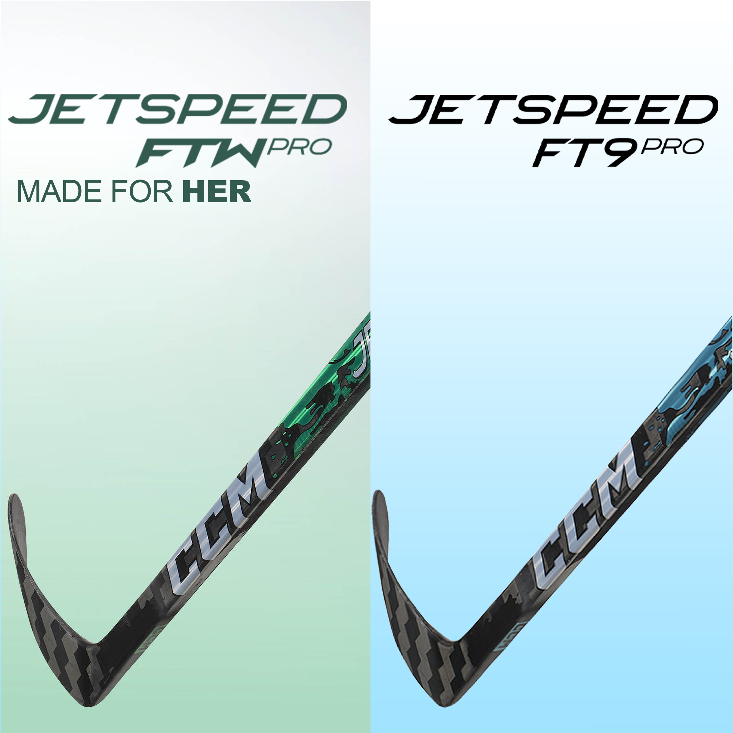New CCM Jetspeed Sticks